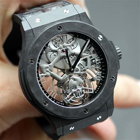 hublot classic fusion skeleton replica|hublot skeleton tourbillon.